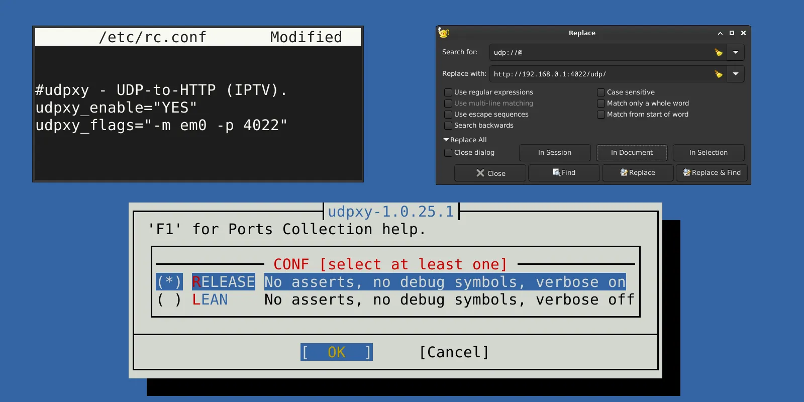 Изображение предпросмотра статьи: Настройка IPTV утилитой udpxy в FreeBSD