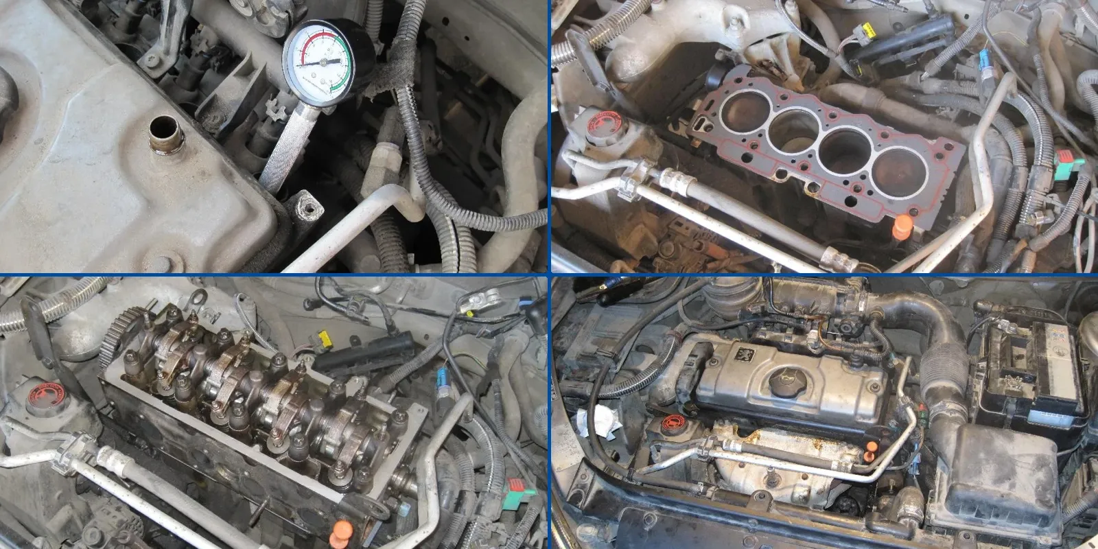 Изображение предпросмотра статьи: Ремонт двигателя Peugeot 206 (TU3JP 1.4 литра)