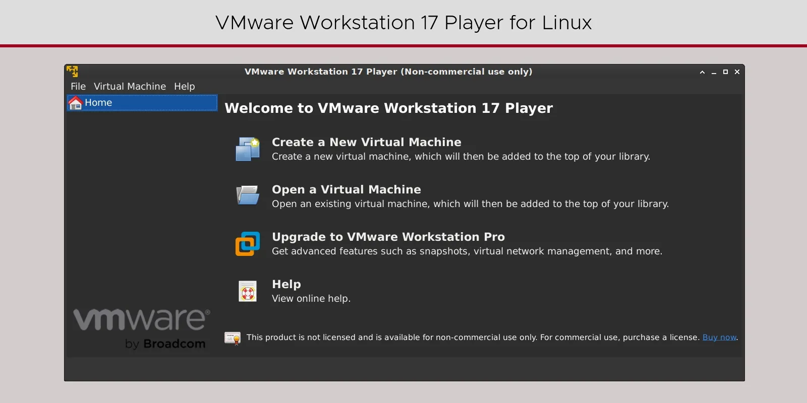 Изображение предпросмотра статьи: Установка VMware Workstation Player в Debian / Ubuntu